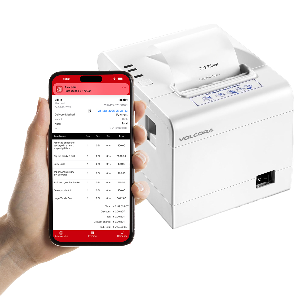 iOS POS system for retail stores